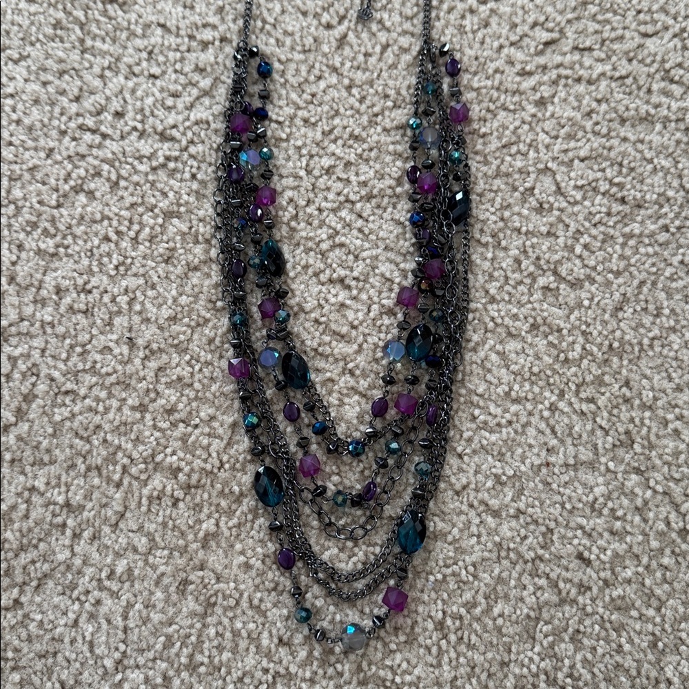 Vibrant Gems Adjustable Premier Designs Necklace - 20692